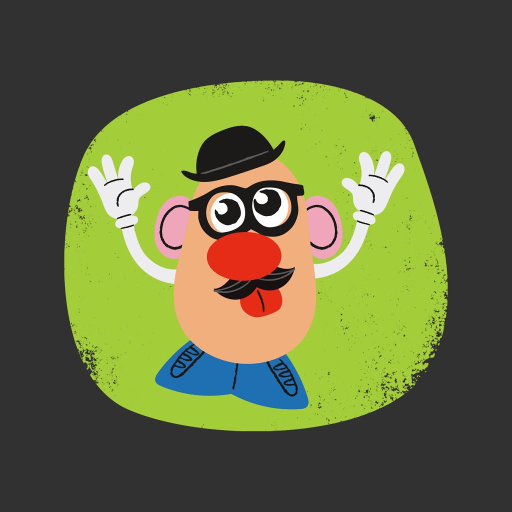 Mr Potato Head Glasses And Tongue Out Men's Hooded product image 5