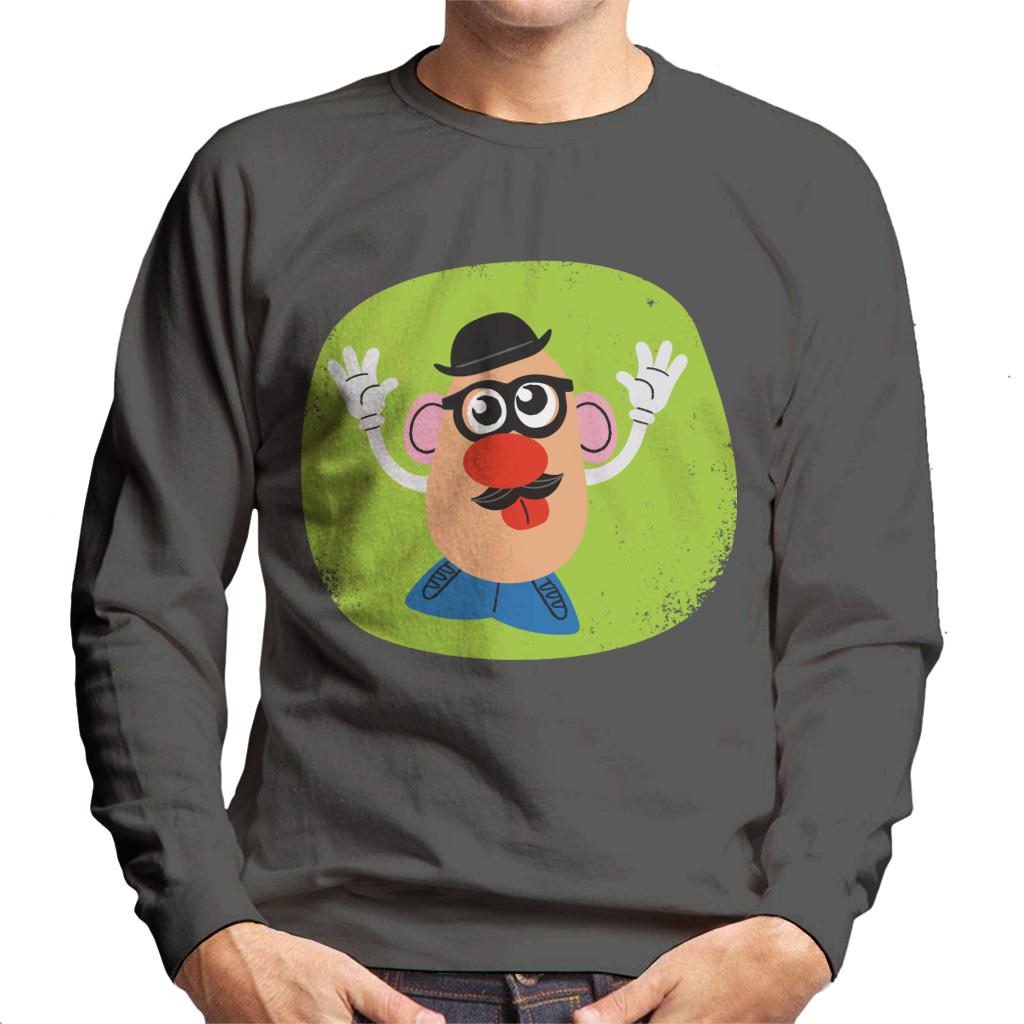 Mr Potato Head Glasses And Tongue Out Men's Sweatshirt product image 4