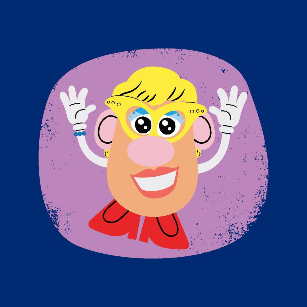 Mrs Potato Head Happy Men's T-Shirt product image 7