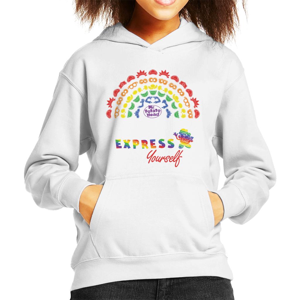 Mr Potato Head Express Yourself Pride Rainbow Kid's Hooded product image 4