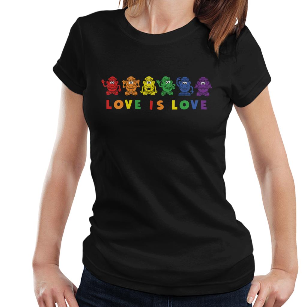 Mr Potato Head Pride Love Is Women's T-Shirt product image 1