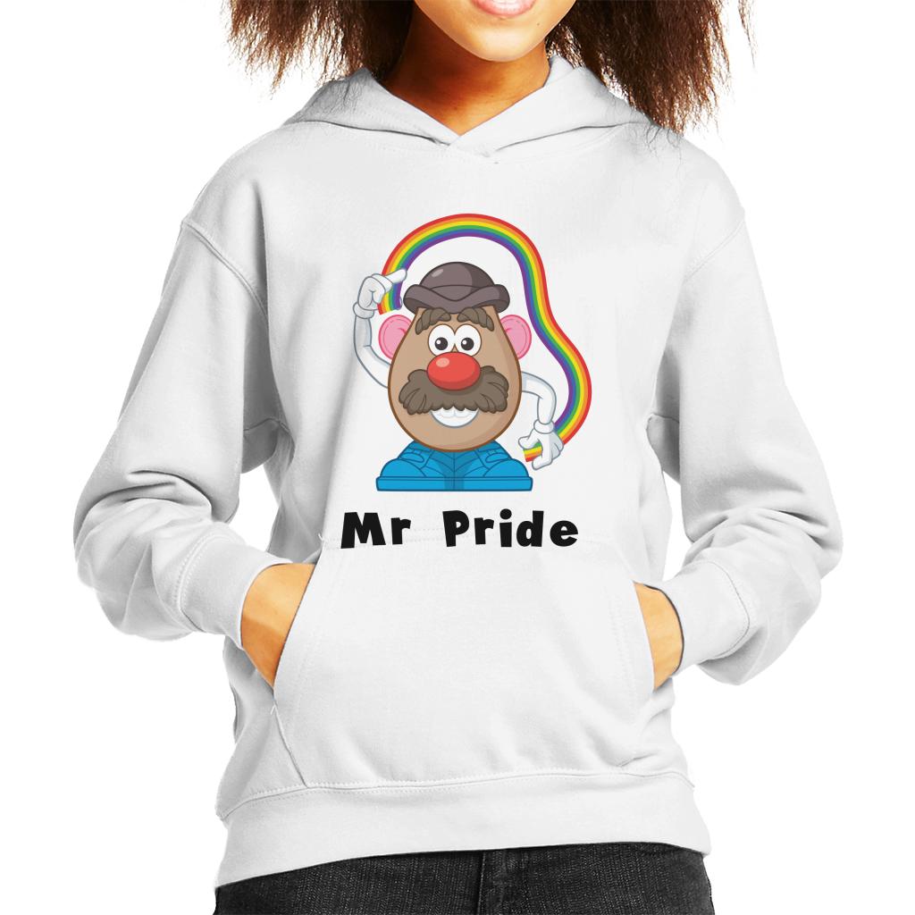 Mr Potato Head Mr Pride Rainbow Kid's Hooded Sweatshirt product image 4