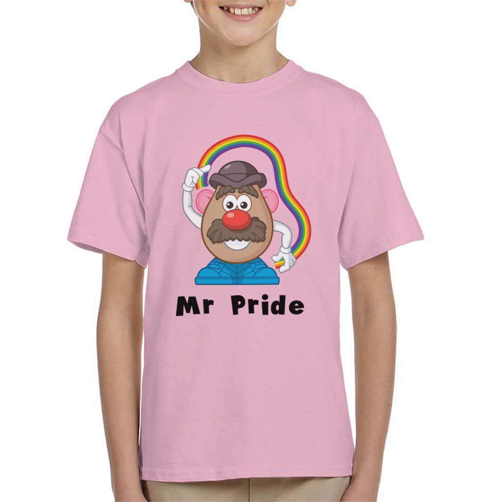 Mr Potato Head Mr Pride Rainbow Kid's T-Shirt product image 6