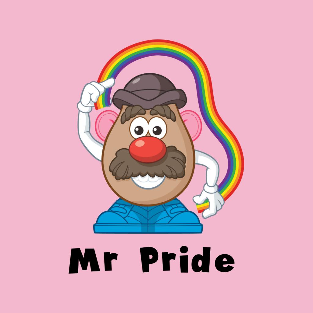 Mr Potato Head Mr Pride Rainbow Women's Sweatshirt product image 7