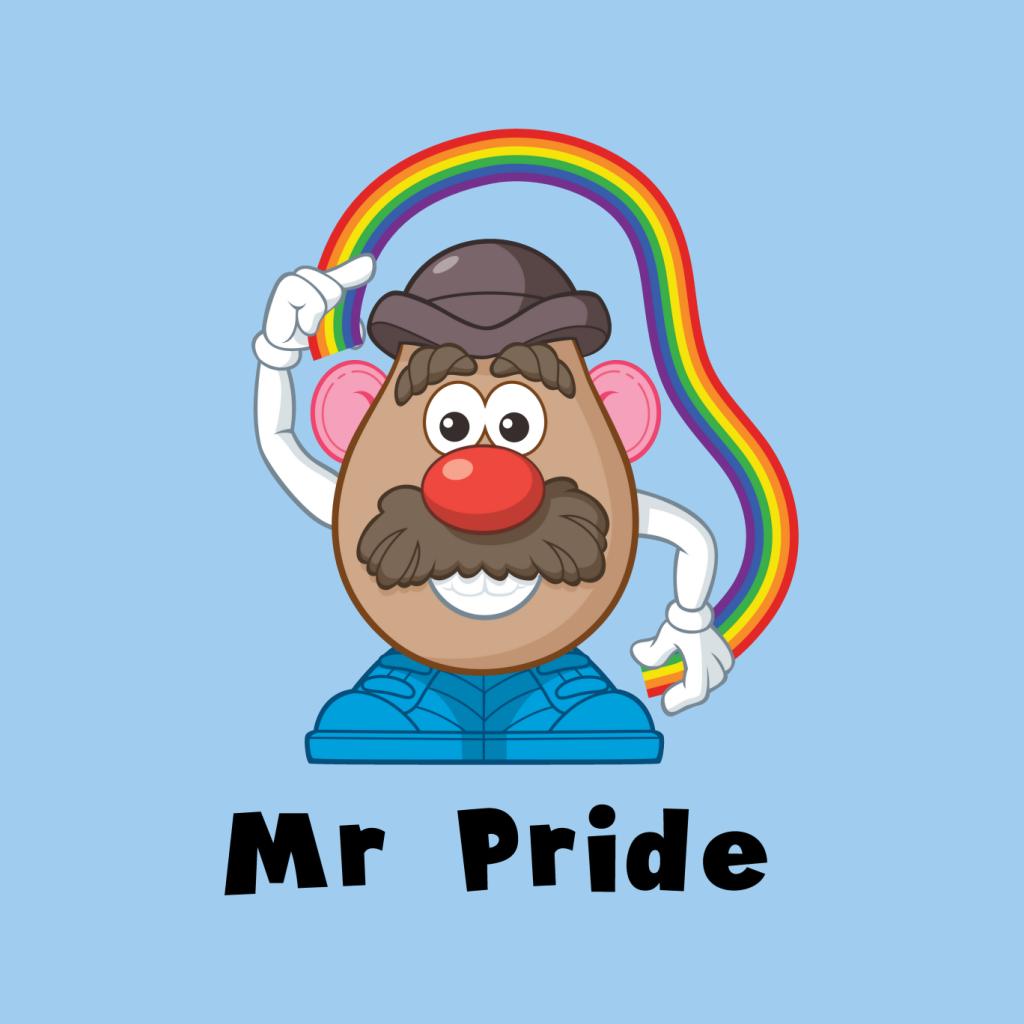 Mr Potato Head Mr Pride Rainbow Men's T-Shirt product image 5