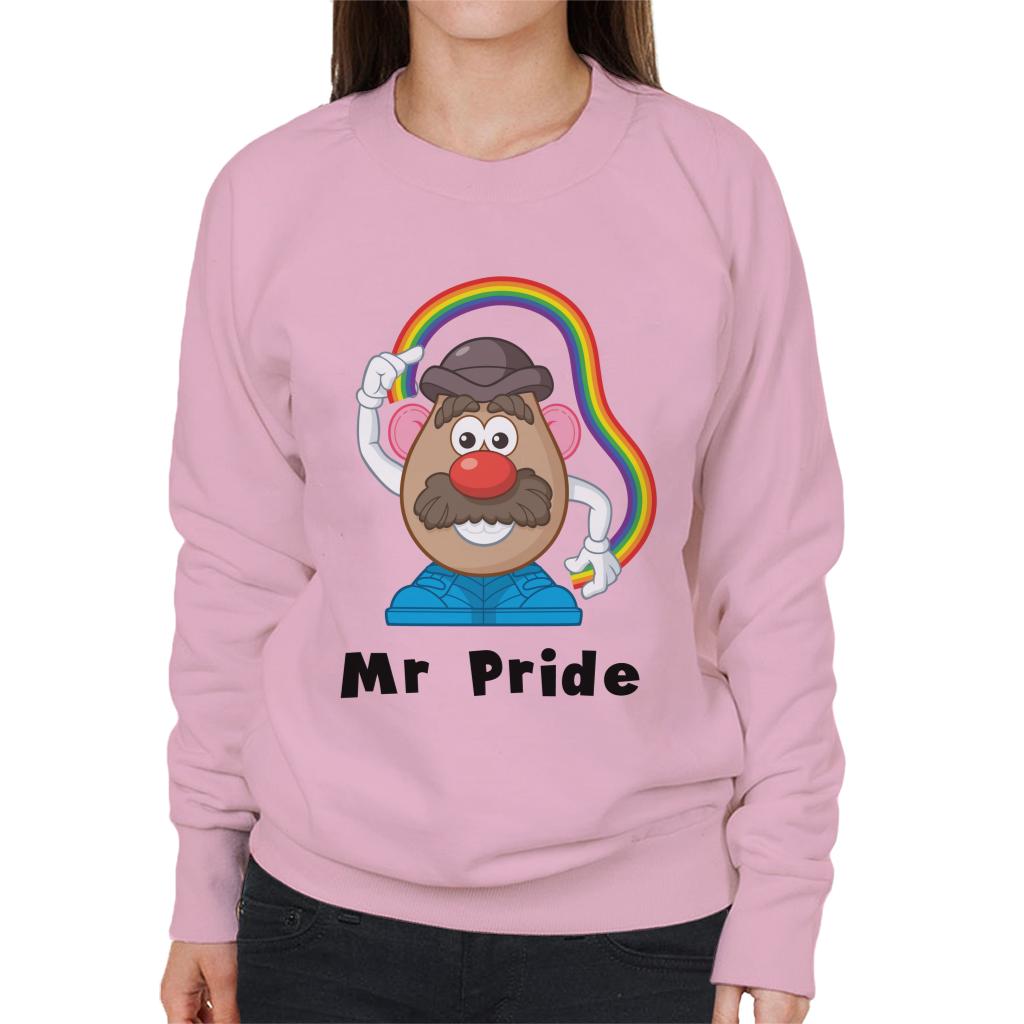 Mr Potato Head Mr Pride Rainbow Women's Sweatshirt product image 6