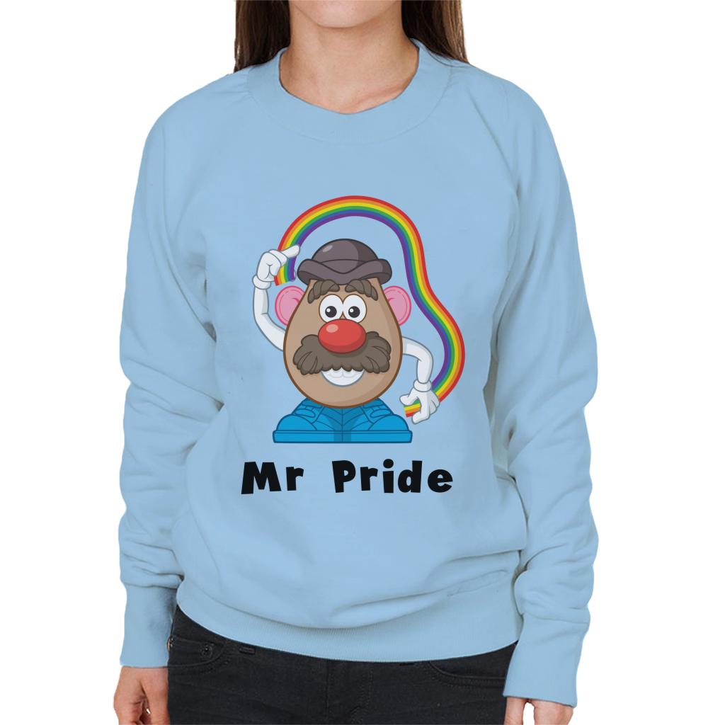 Mr Potato Head Mr Pride Rainbow Women's Sweatshirt product image 4