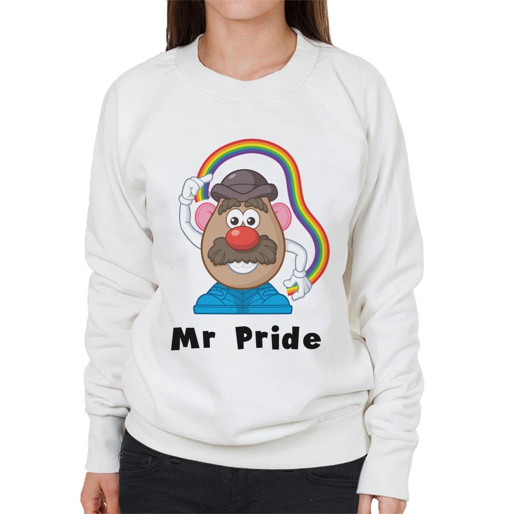 Mr Potato Head Mr Pride Rainbow Women's Sweatshirt product image 1