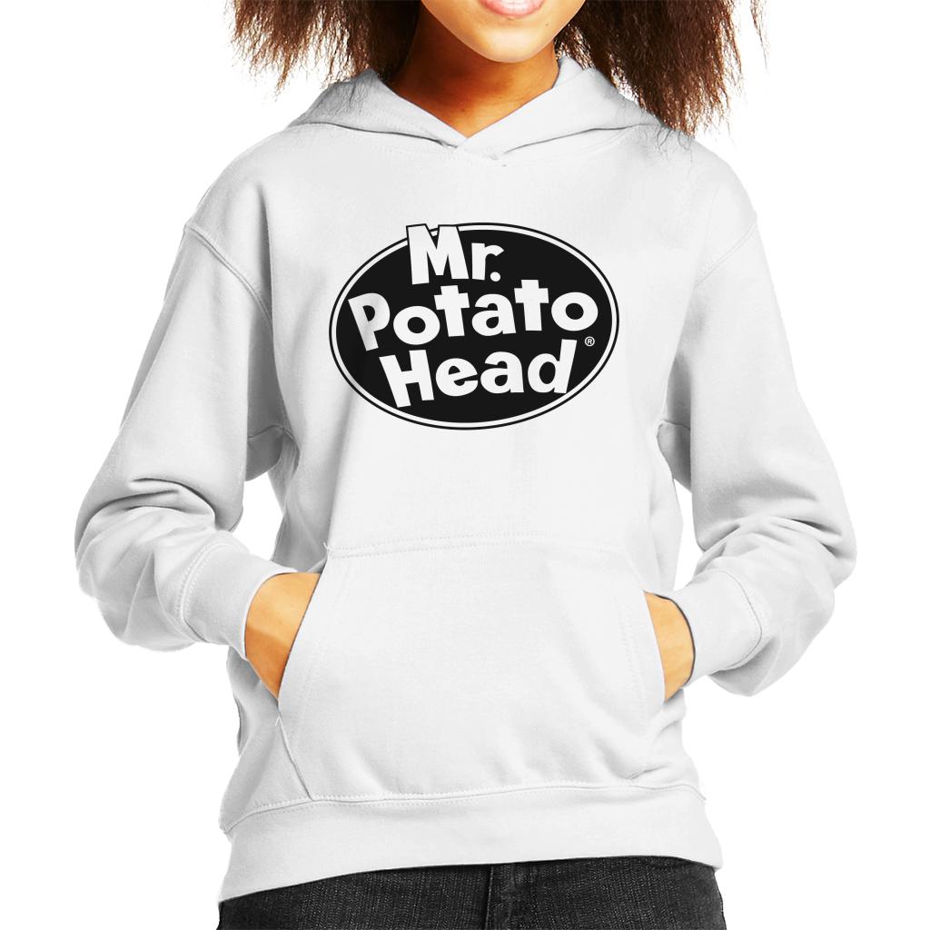 Mr Potato Head Classic Black Logo Kid's Hooded Sweatshirt product image 4