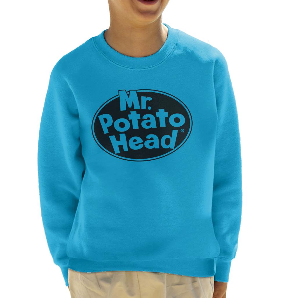 Mr Potato Head Classic Black Logo Kid's Sweatshirt product image 1