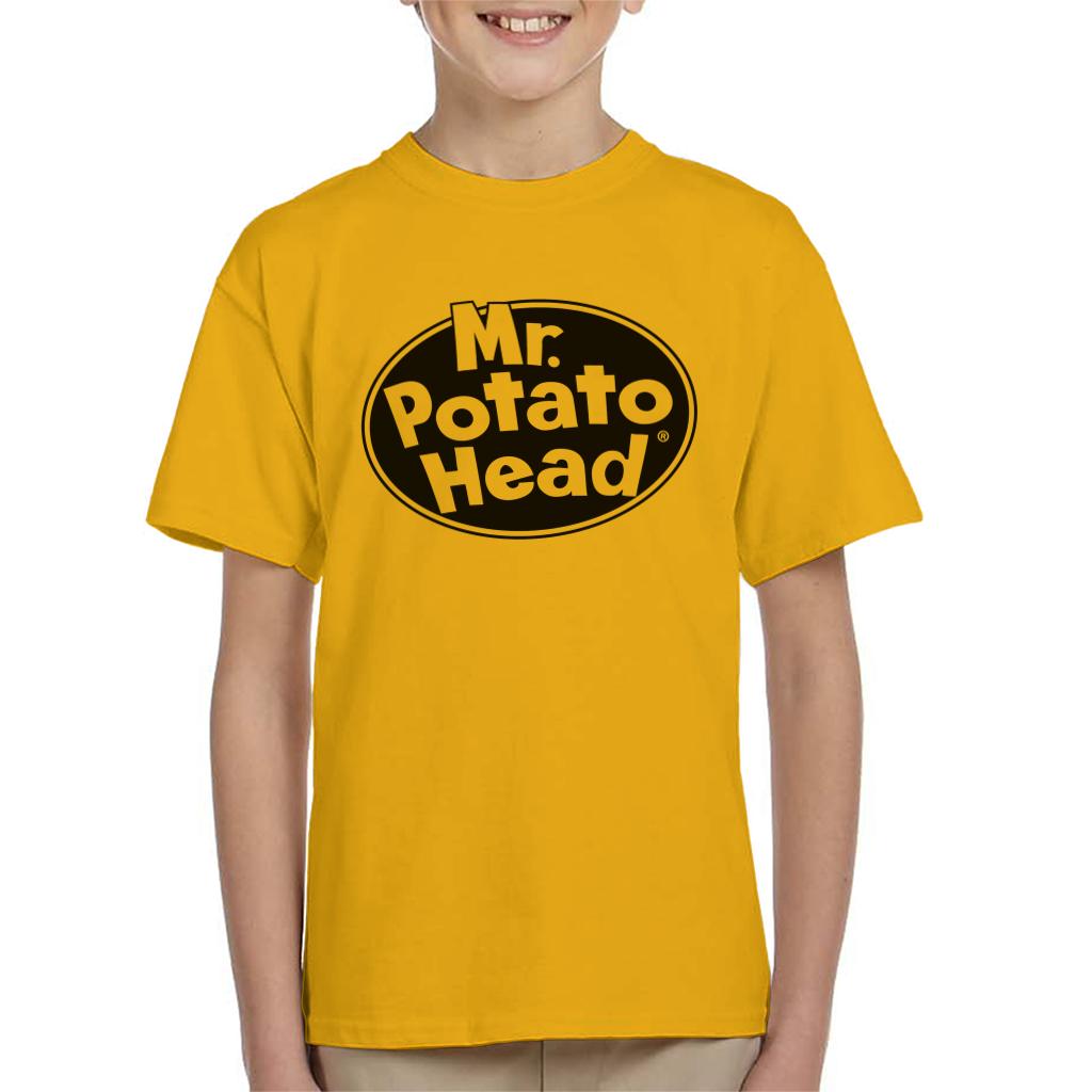 Mr Potato Head Classic Black Logo Kid's T-Shirt product image 6