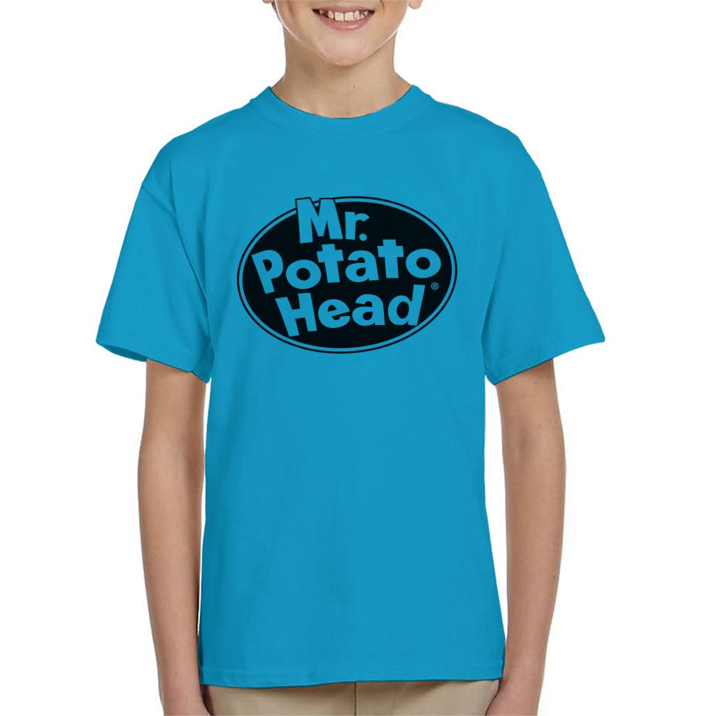 Mr Potato Head Classic Black Logo Kid's T-Shirt product image 4