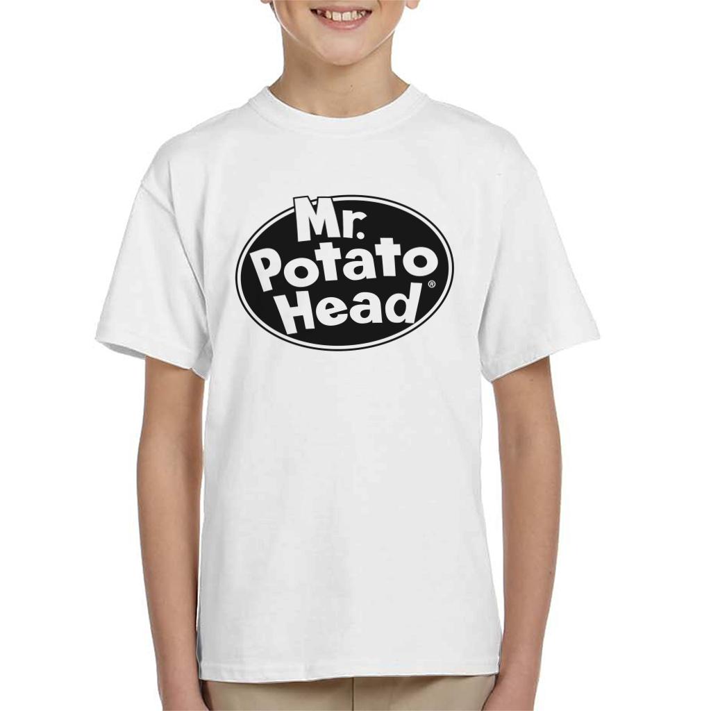 Mr Potato Head Classic Black Logo Kid's T-Shirt product image 1