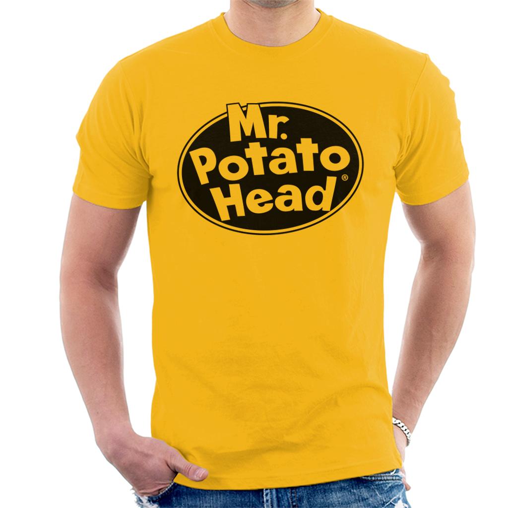 Mr Potato Head Classic Black Logo Men's T-Shirt product image 6