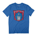 Transformers Optimus Prime Retro Red Badge Men's T-Shirt product image 1