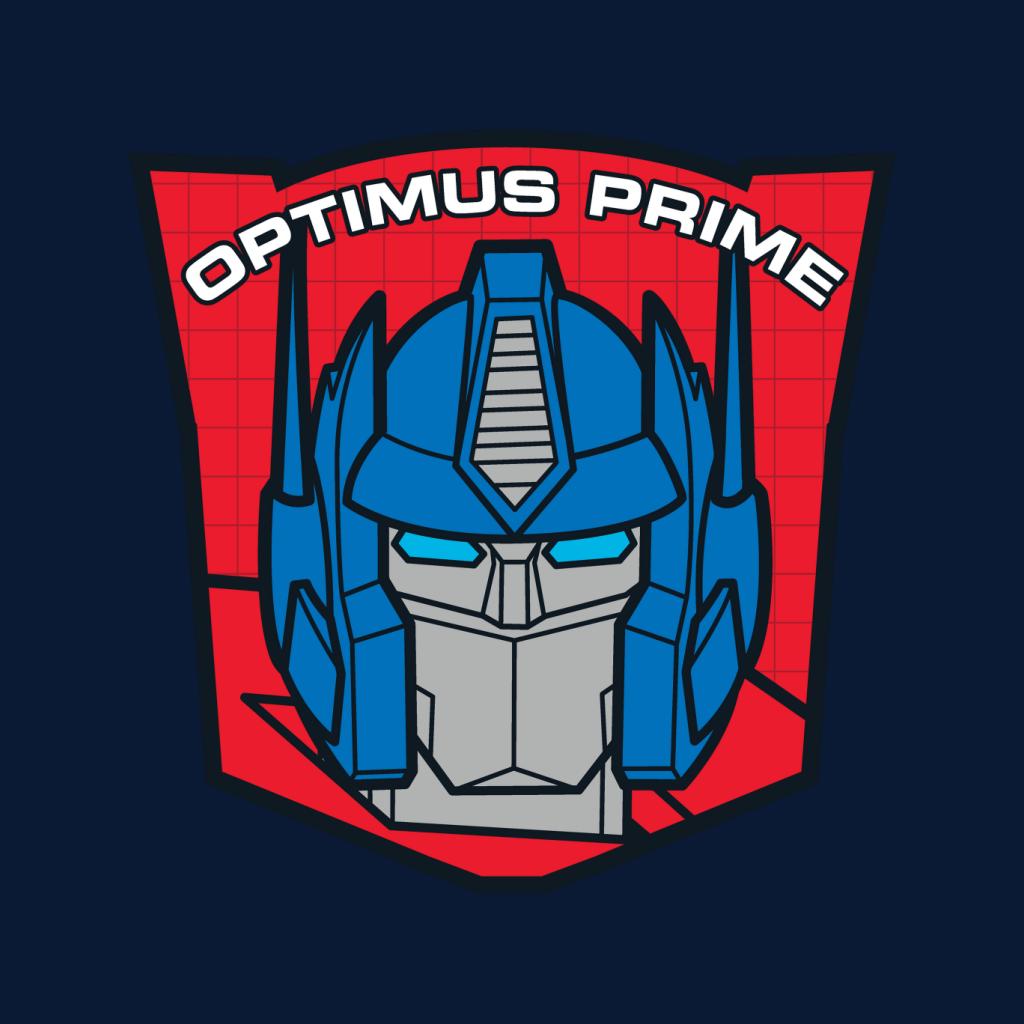 Transformers Optimus Prime Retro Red Badge Men's Hooded product image 7