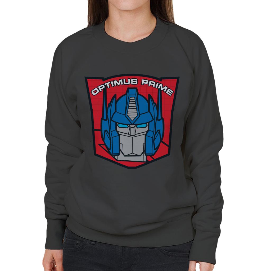 Transformers Optimus Prime Retro Red Badge Women's product image 1