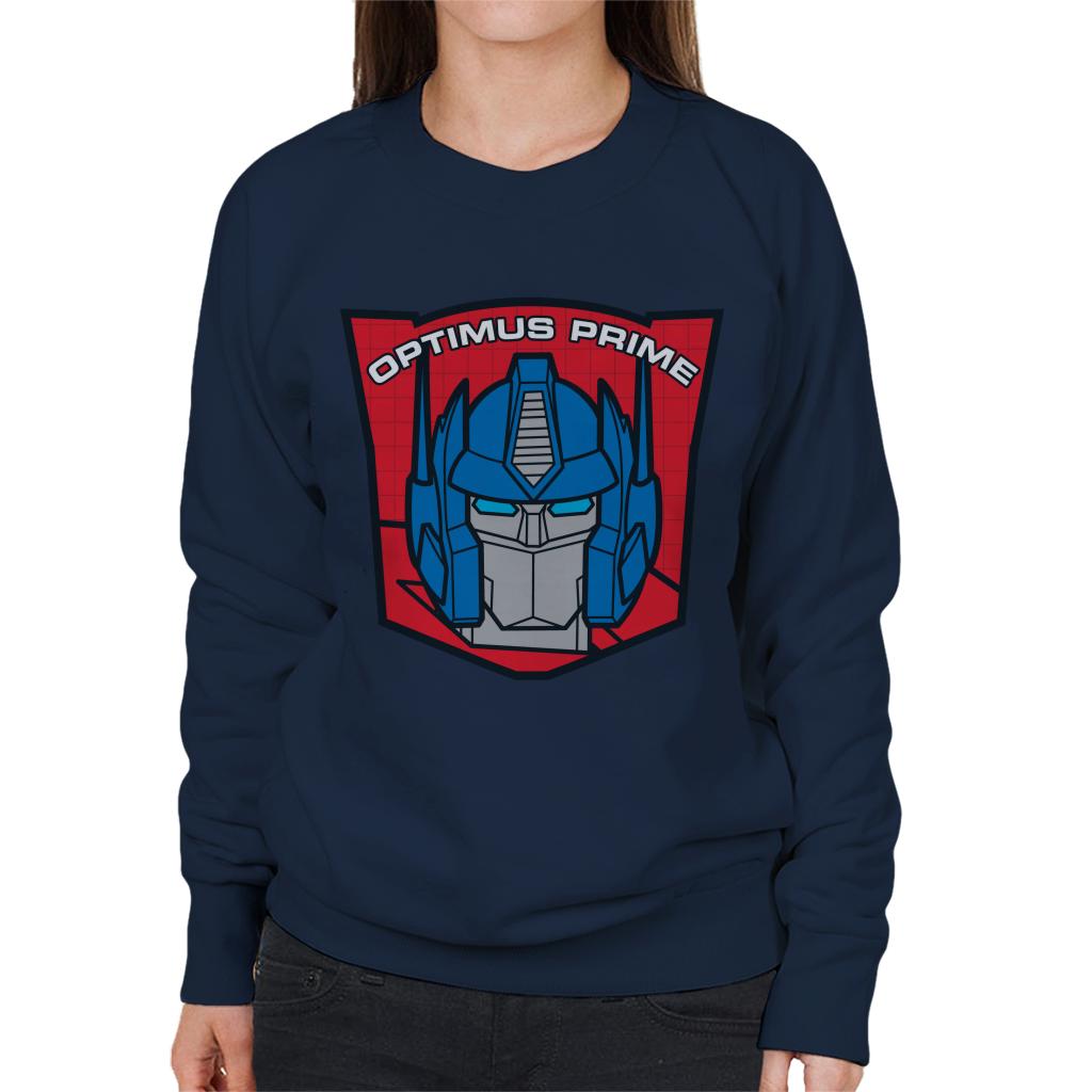 Transformers Optimus Prime Retro Red Badge Women's product image 6