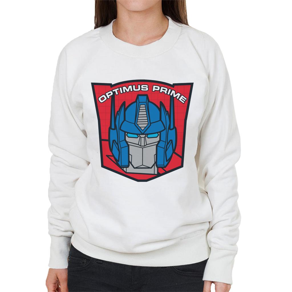 Transformers Optimus Prime Retro Red Badge Women's product image 4