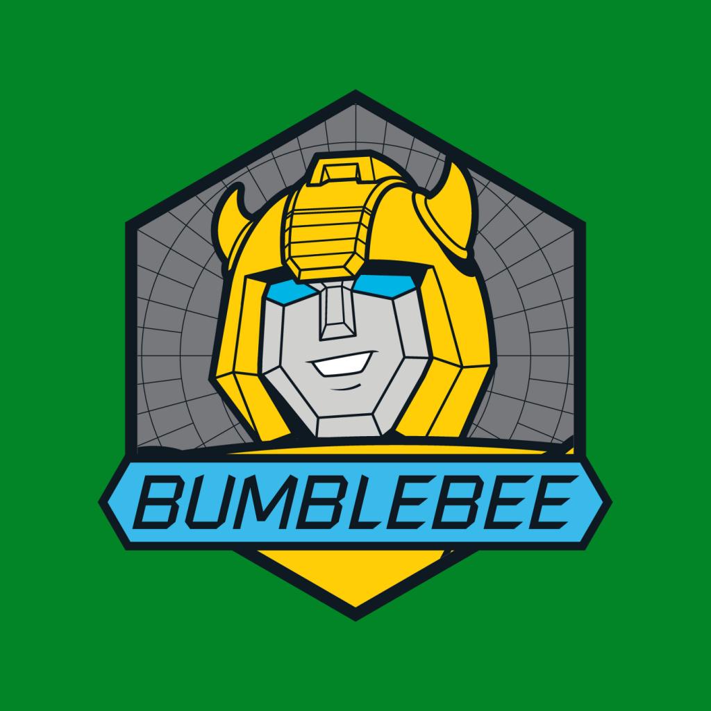 Transformers Bumblebee Blue Eyes Retro Badge Kid's Hooded product image 7