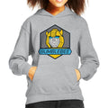 Transformers Bumblebee Blue Eyes Retro Badge Kid's Hooded product image 1