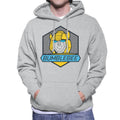 Transformers Bumblebee Blue Eyes Retro Badge Men's Hooded product image 1