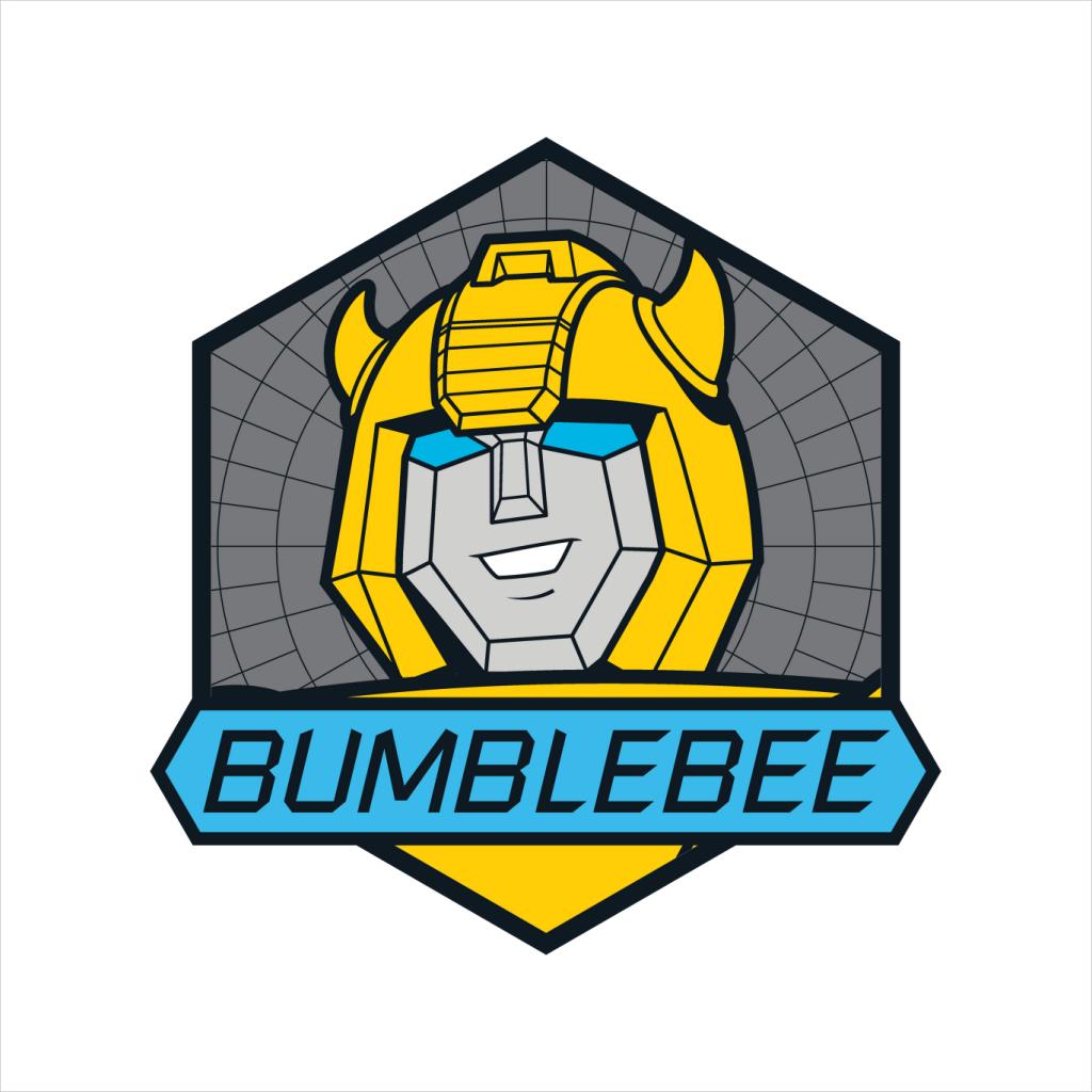 Transformers Bumblebee Blue Eyes Retro Badge Kid's Hooded product image 5