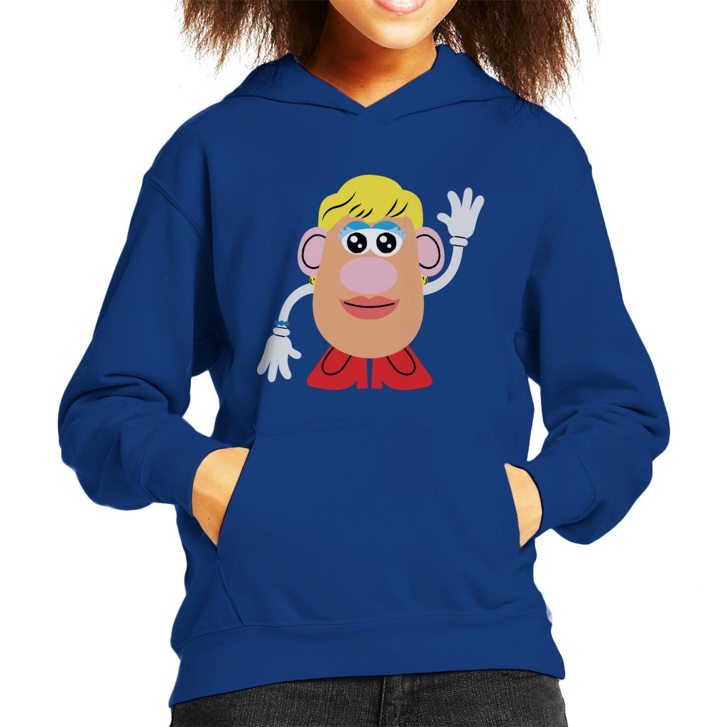 Mrs Potato Head Wave Kid's Hooded Sweatshirt product image 4