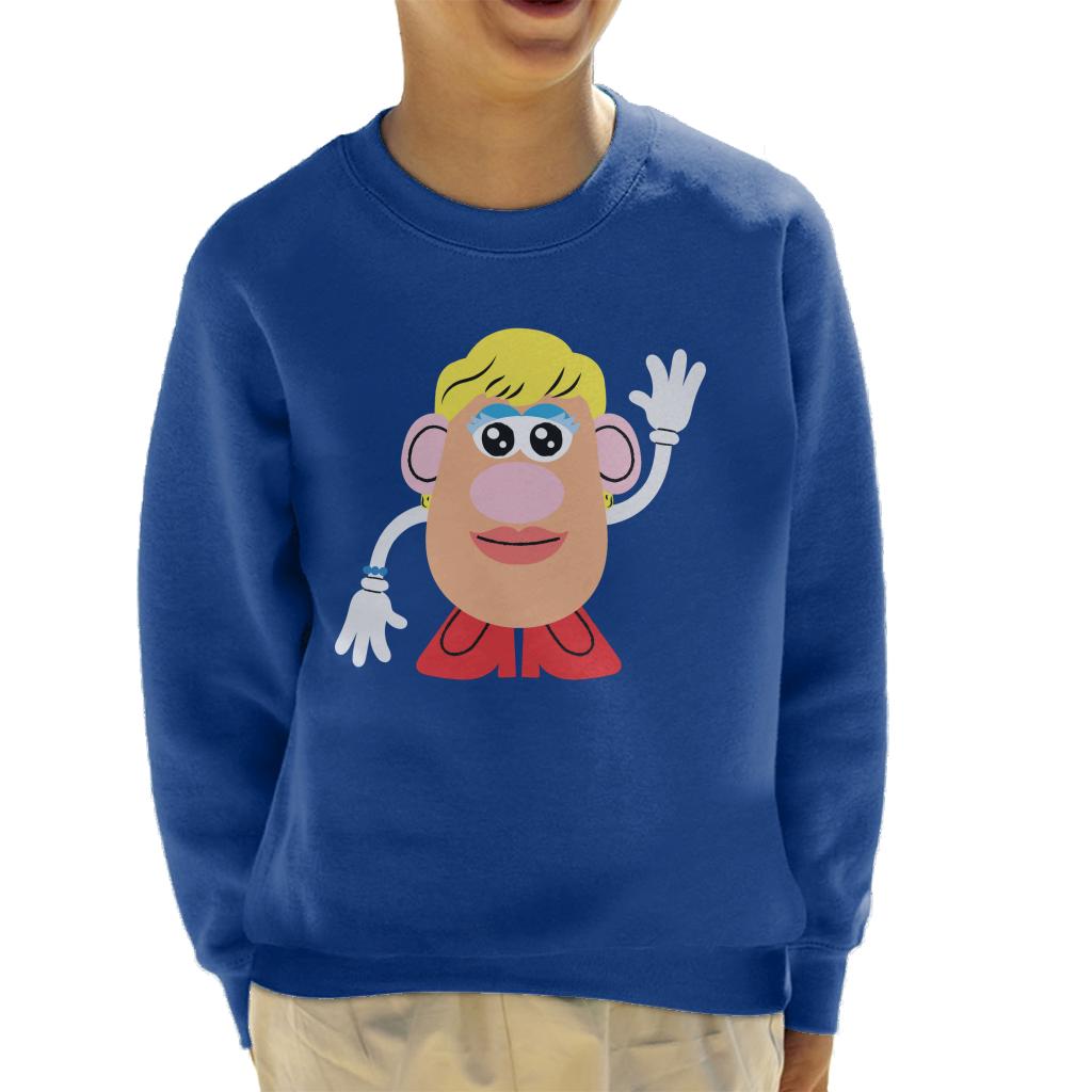 Mrs Potato Head Wave Kid's Sweatshirt product image 4
