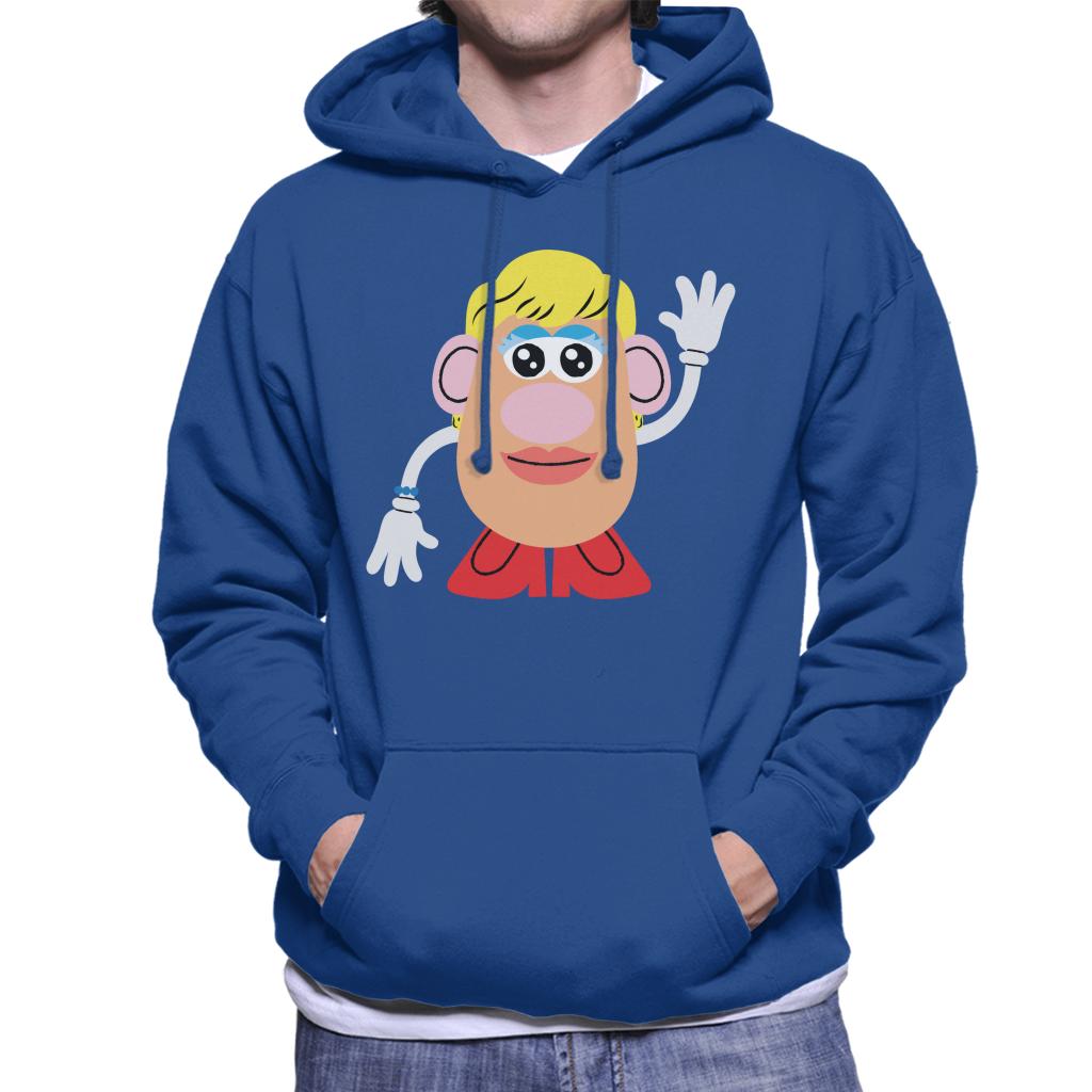 Mrs Potato Head Wave Men's Hooded Sweatshirt product image 4