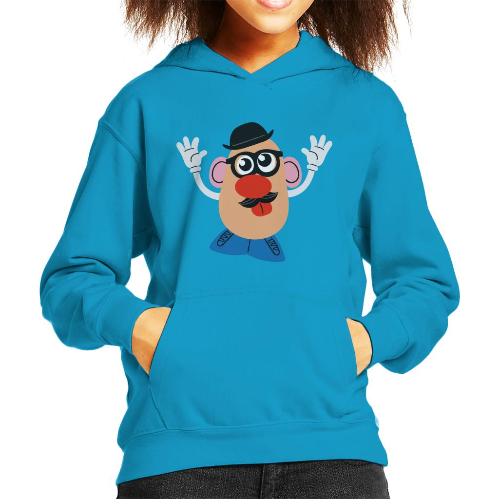 Mr Potato Head Goofy Wave Kid's Hooded Sweatshirt product image 4