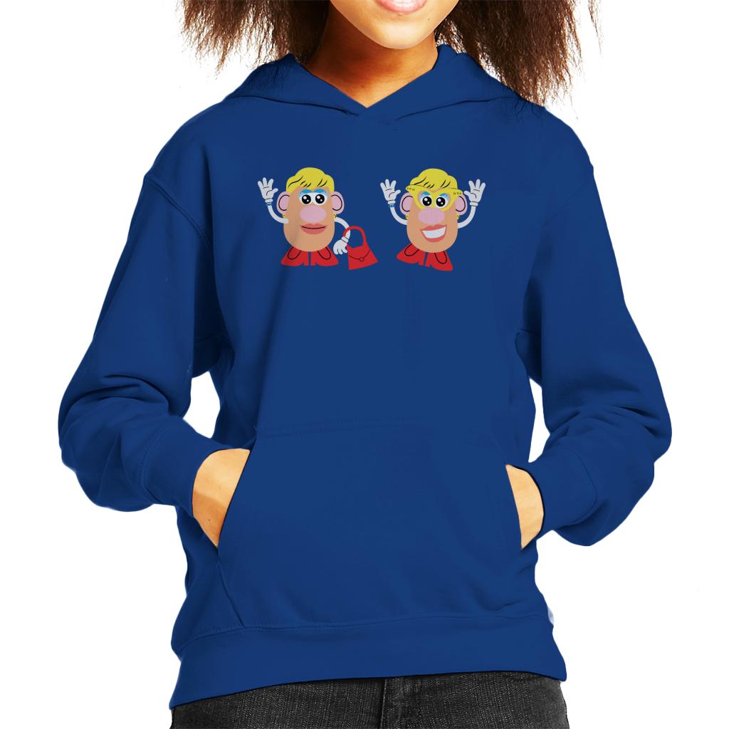 Mrs Potato Head Duo Wave Kid's Hooded Sweatshirt product image 4