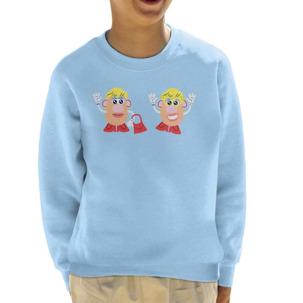 Mrs Potato Head Duo Wave Kid's Sweatshirt product image 6