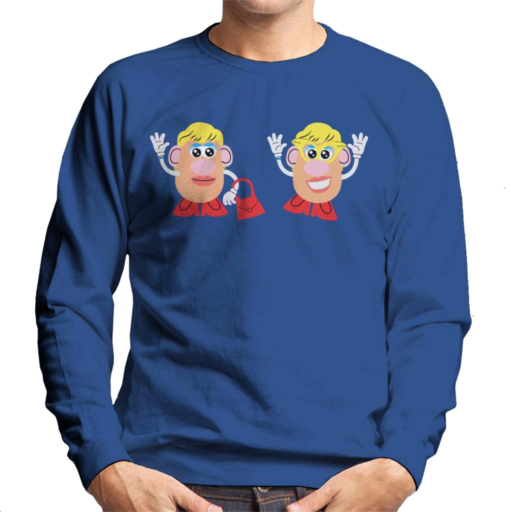 Mrs Potato Head Duo Wave Men's Sweatshirt product image 4