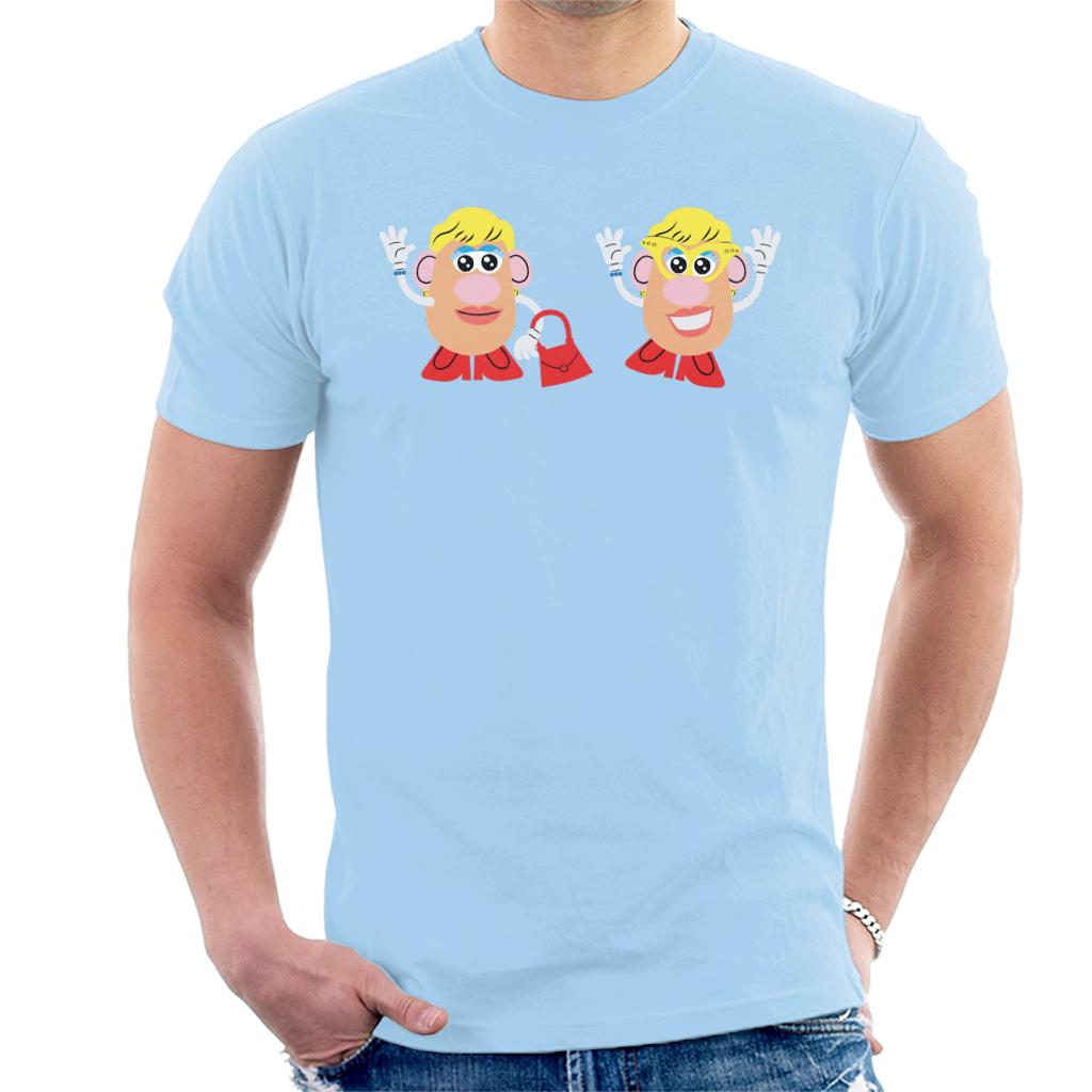 Mrs Potato Head Duo Wave Men's T-Shirt product image 6