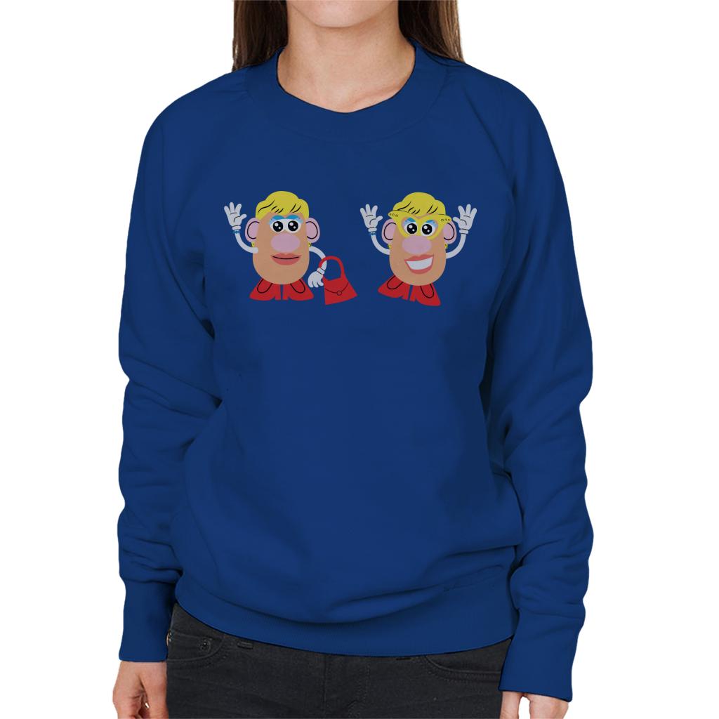 Mrs Potato Head Duo Wave Women's Sweatshirt product image 4