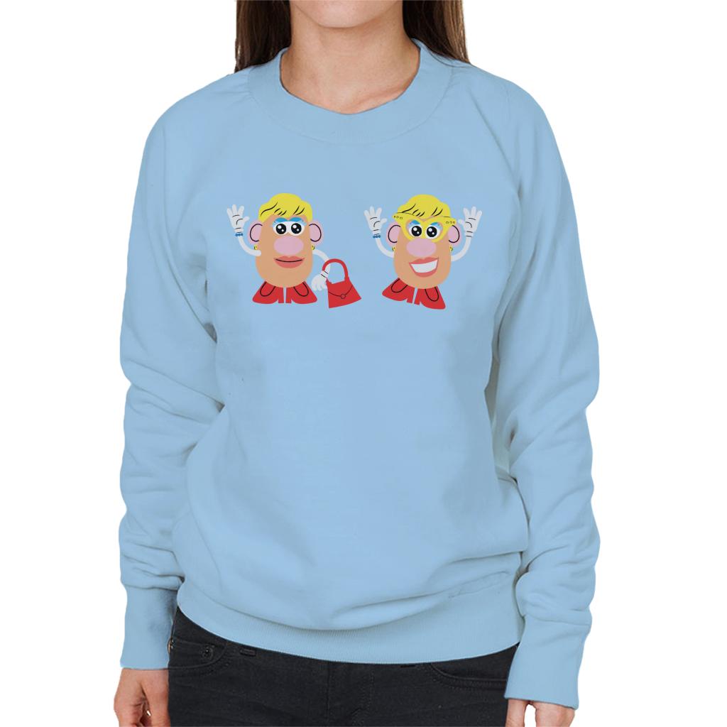 Mrs Potato Head Duo Wave Women's Sweatshirt product image 6