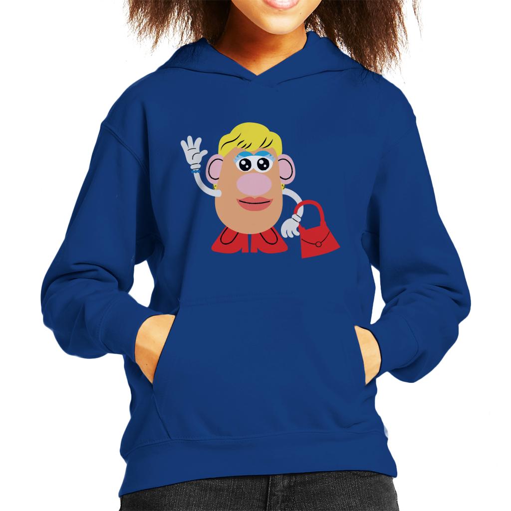 Mrs Potato Head Handbag Wave Kid's Hooded Sweatshirt product image 4
