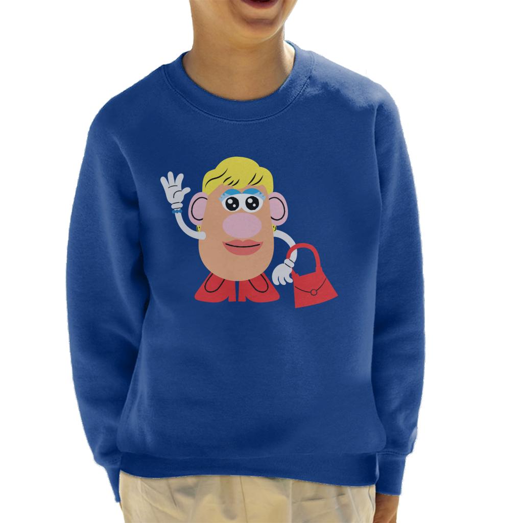 Mrs Potato Head Handbag Wave Kid's Sweatshirt product image 4