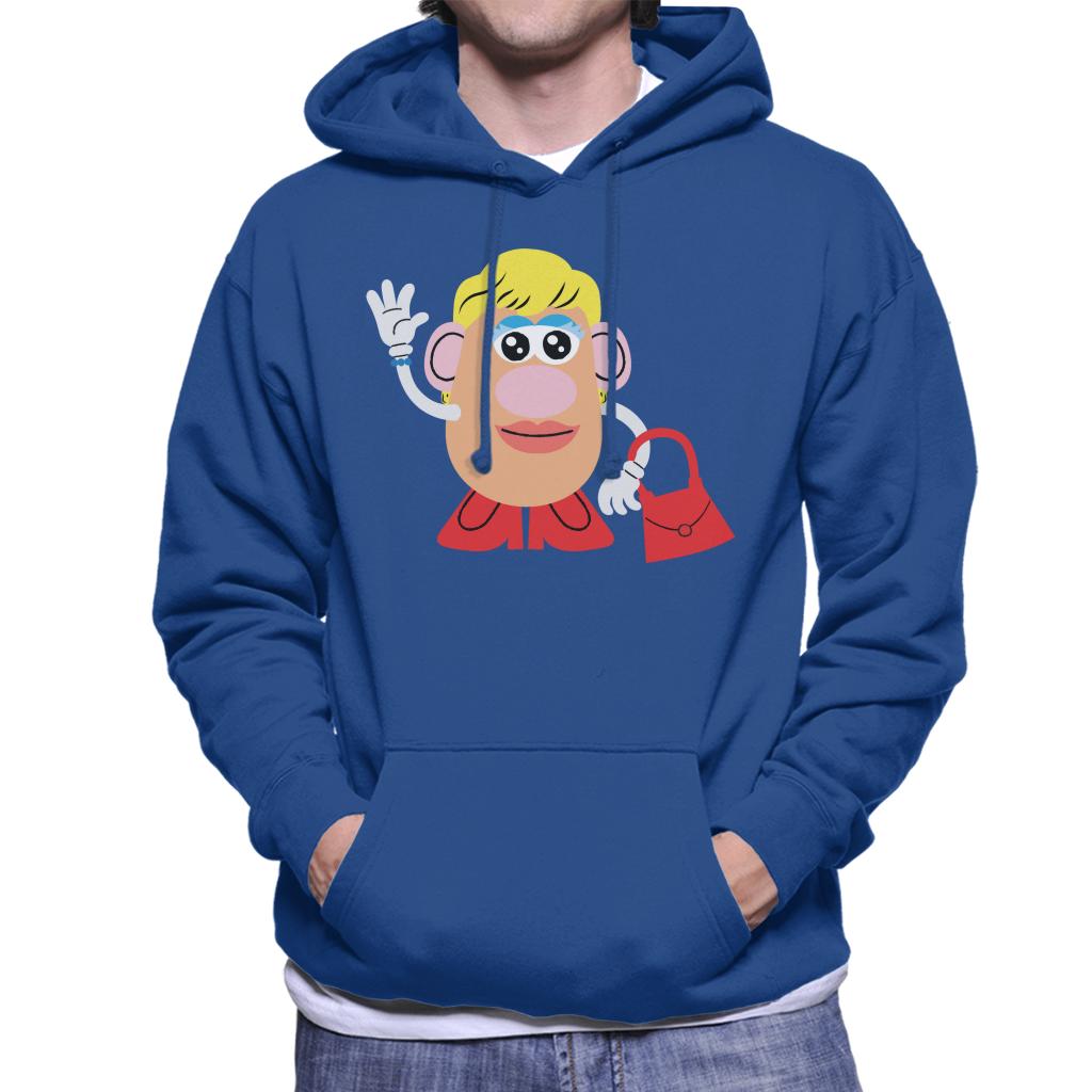 Mrs Potato Head Handbag Wave Men's Hooded Sweatshirt product image 4