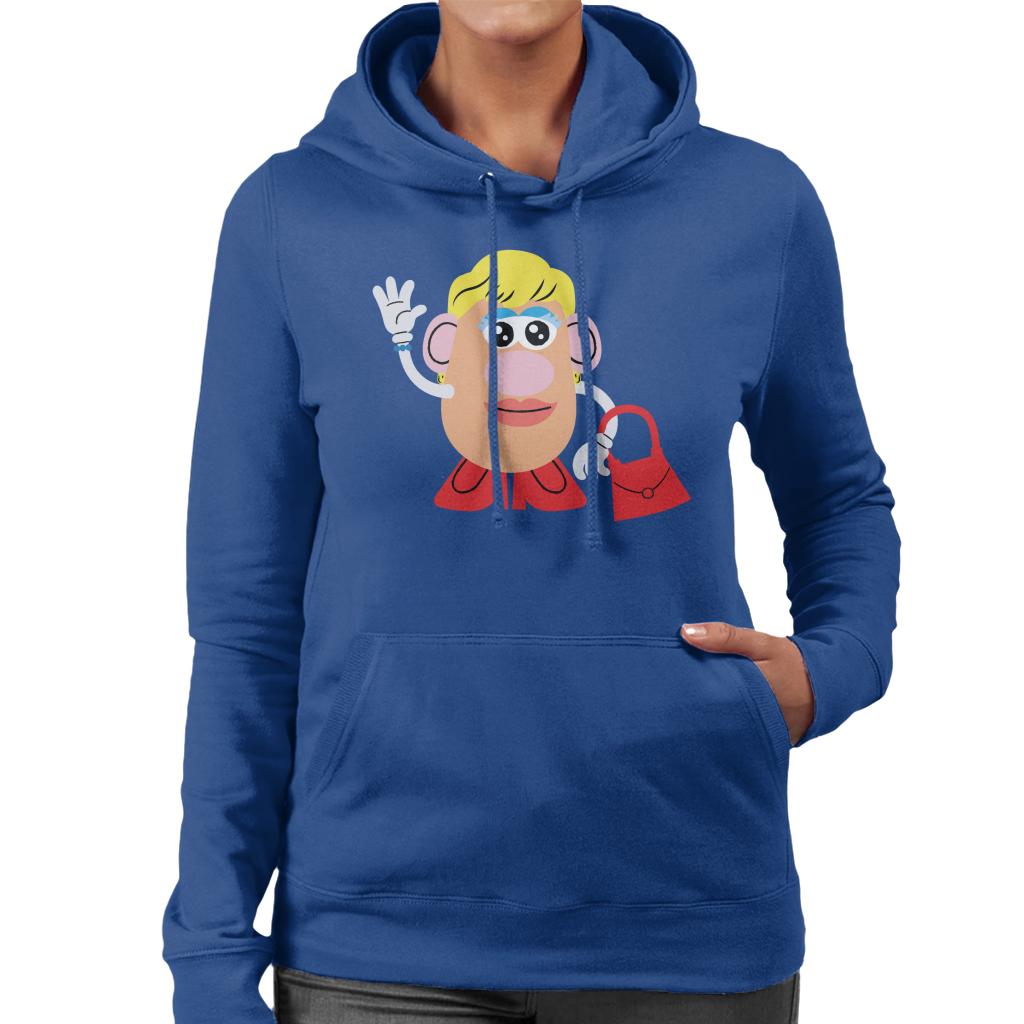 Mrs Potato Head Handbag Wave Women's Hooded Sweatshirt product image 4