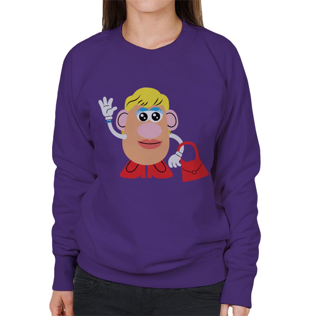 Mrs Potato Head Handbag Wave Women's Sweatshirt product image 6