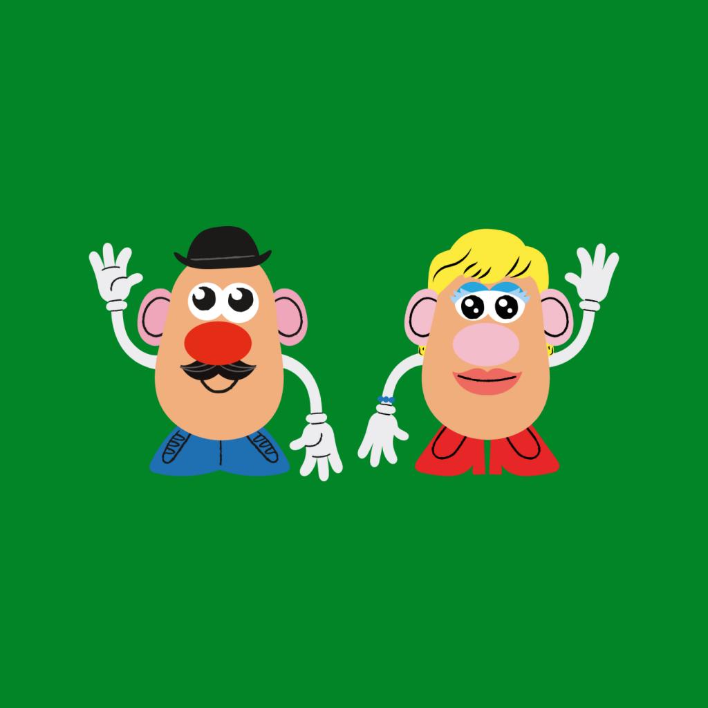 Mr Potato Head And Mrs Wave Men's T-Shirt product image 5