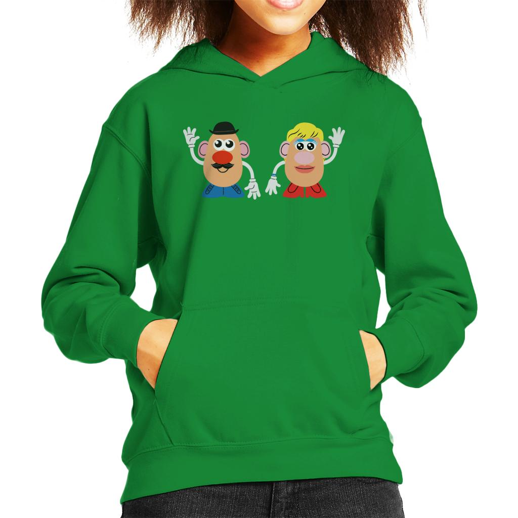 Mr Potato Head And Mrs Wave Kid's Hooded Sweatshirt product image 6