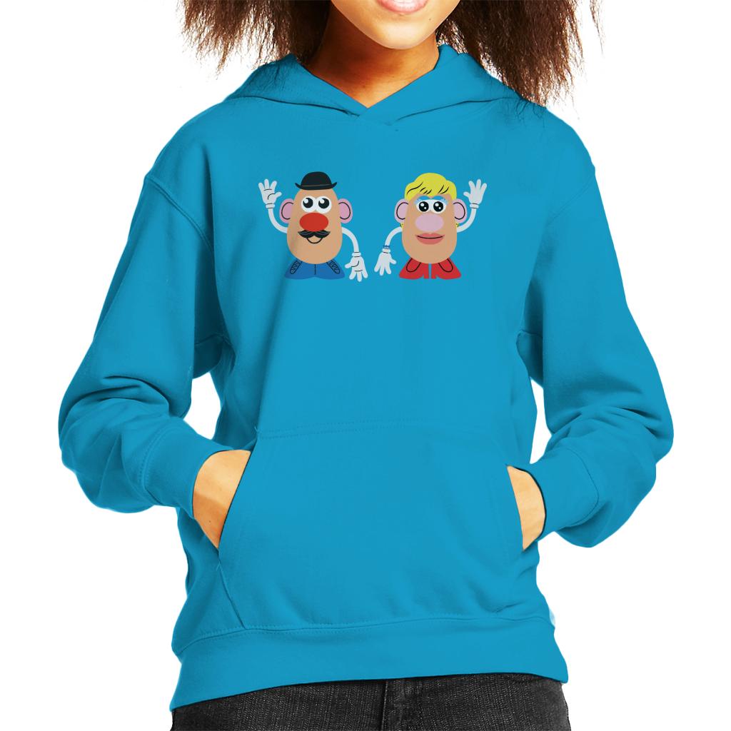 Mr Potato Head And Mrs Wave Kid's Hooded Sweatshirt product image 1