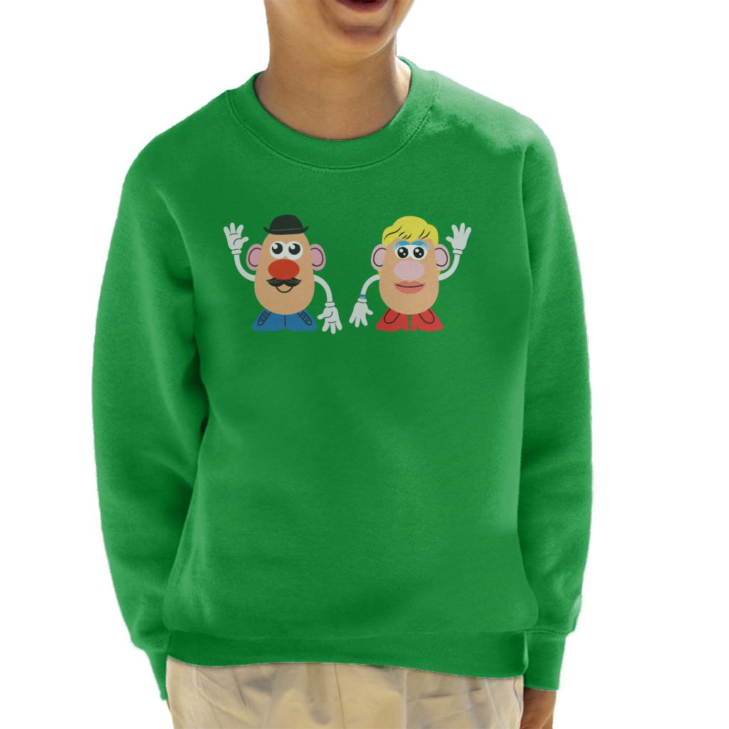 Mr Potato Head And Mrs Wave Kid's Sweatshirt product image 6