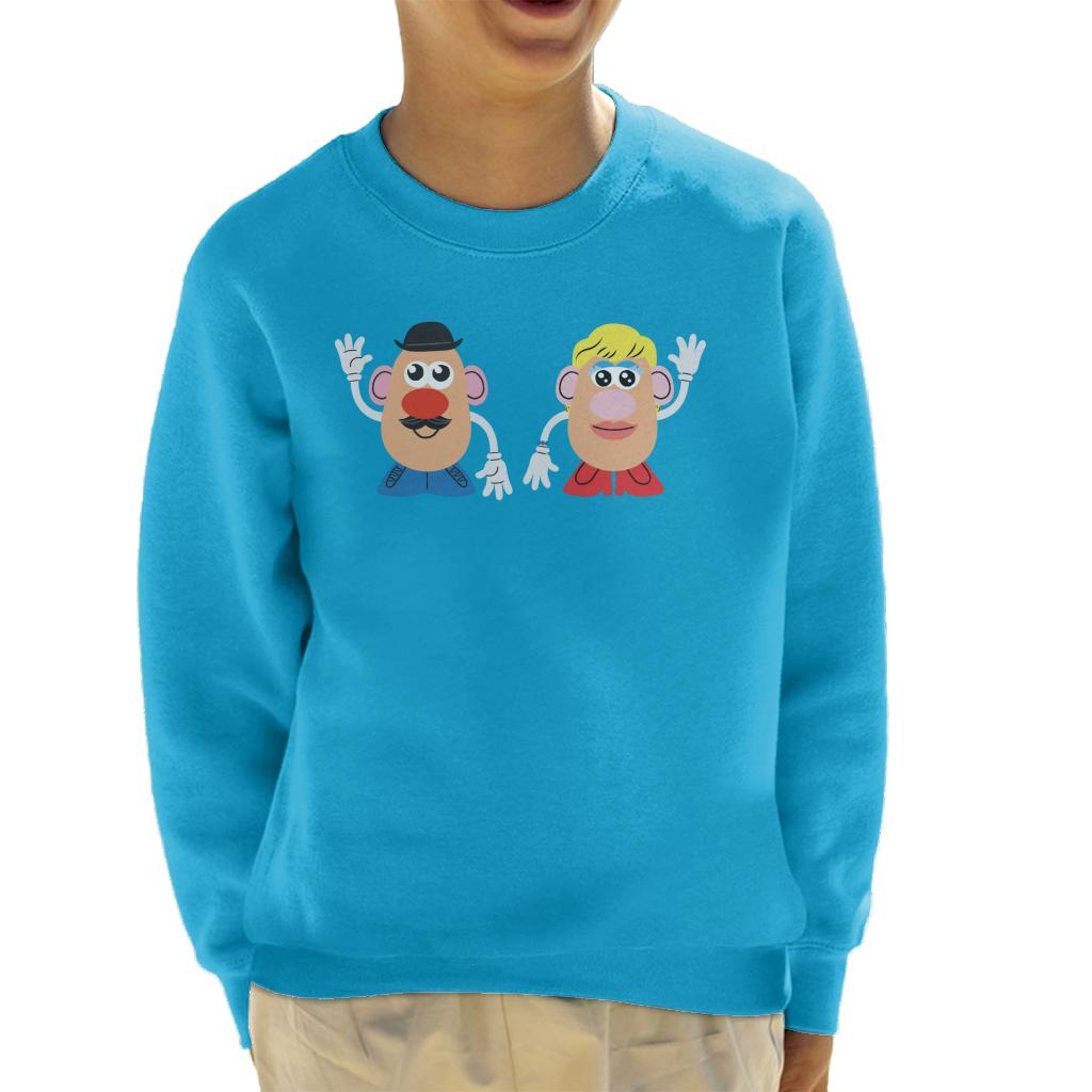Mr Potato Head And Mrs Wave Kid's Sweatshirt product image 1