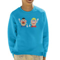 Mr Potato Head And Mrs Wave Kid's Sweatshirt product image 1