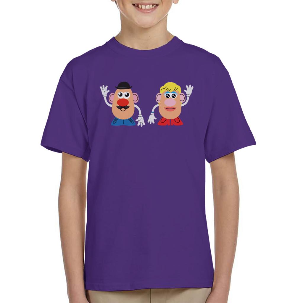 Mr Potato Head And Mrs Wave Kid's T-Shirt product image 6