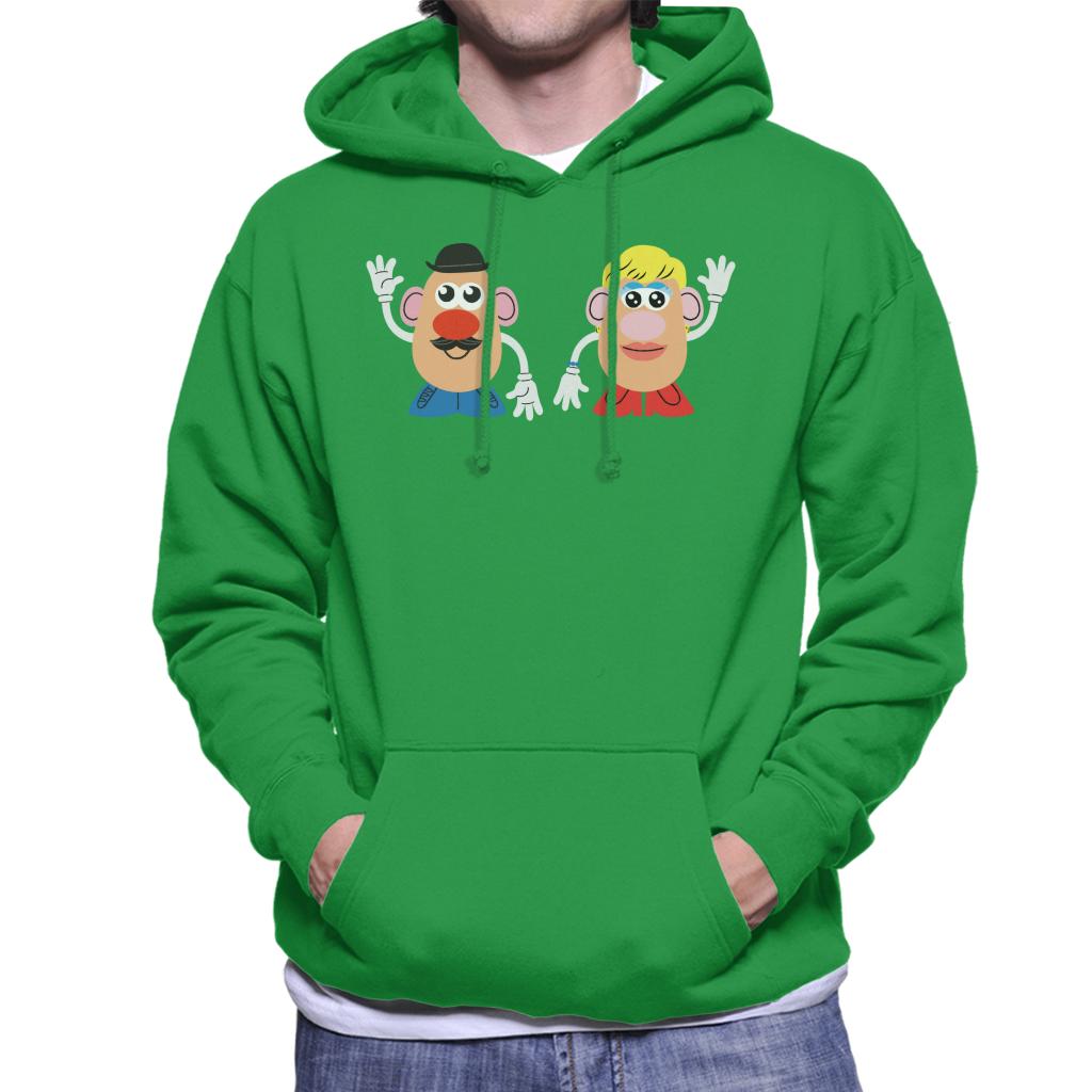 Mr Potato Head And Mrs Wave Men's Hooded Sweatshirt product image 4